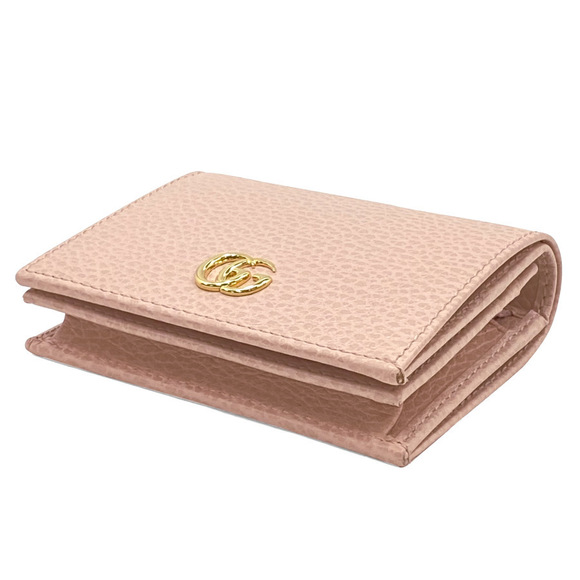 Gucci Petite Marmont Leather Wallet Light Pink - Picture 4 of 8